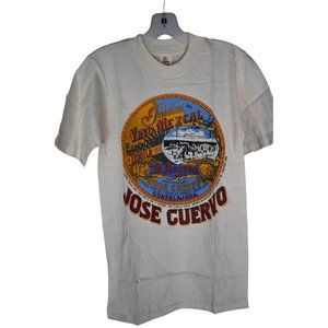 Men's Vintage 70's Jose Cuervo Graphic T-shirt Hi Cru by Stedman Size S